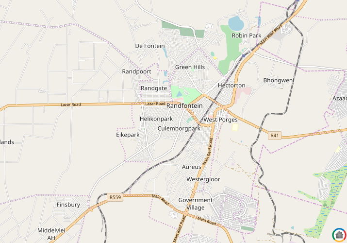Map location of Culemborg Park